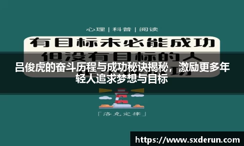 吕俊虎的奋斗历程与成功秘诀揭秘，激励更多年轻人追求梦想与目标